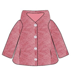 Rachel Riley Pink Faux Fur Coat